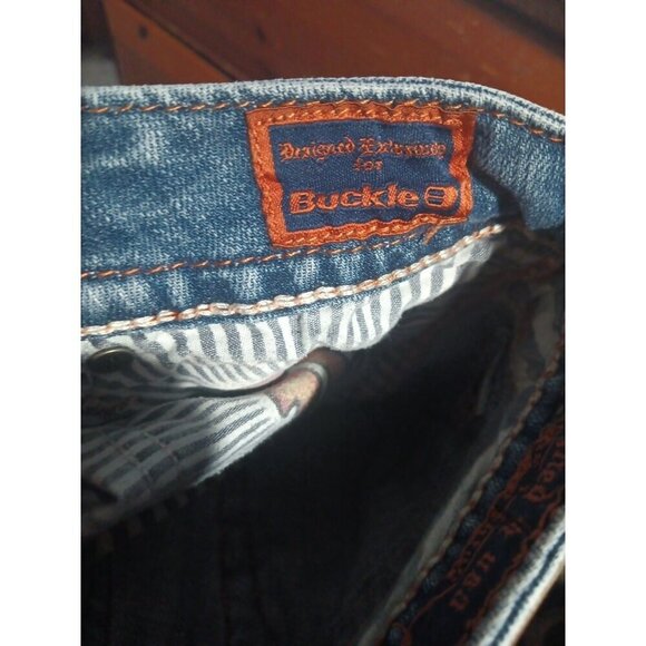 Rock Revival Jasmine 25 Skinny Jeans Womens 26 x 32 - Picture 4 of 6